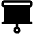 Projector Screen Fill Icon from Phosphor Fill Set