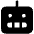 Robot Fill Icon from Phosphor Fill Set | Free Download as SVG Vector and Transparent PNG | Streamline icons