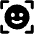 Scan Smiley Fill Icon from Phosphor Fill Set