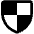 Shield Checkered Fill Icon from Phosphor Fill Set