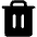 Trash Fill Icon from Phosphor Fill Set