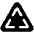 Triangle Dashed Fill icon - Free transparent PNG, SVG. No sign up needed.