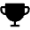 Trophy Fill Icon from Phosphor Fill Set