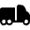 Truck Trailer Fill Icon from Phosphor Fill Set