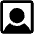 User Square Fill Icon from Phosphor Fill Set