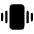 Vibrate Fill Icon from Phosphor Fill Set