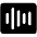 Waveform Fill Icon from Phosphor Fill Set | Free Download as SVG Vector and Transparent PNG | Streamline icons