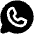 Whatsapp Logo Fill Icon from Phosphor Fill Set