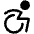 Wheelchair Motion Fill icon - Free transparent PNG, SVG. No sign up needed.