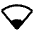 Wifi Low Fill Icon from Phosphor Fill Set