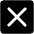X Fill icon - Free transparent PNG, SVG. No sign up needed.