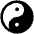 Yin Yang Fill Icon from Phosphor Fill Set