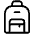 Backpack Light Icon from Phosphor Light Set