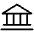 Bank Light Icon from Phosphor Light Set