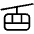 Cable Car Light Icon from Phosphor Light Set