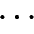 Dots Three Light Icon from Phosphor Light Set