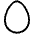 Download free Egg Light PNG, SVG vector icon from Phosphor Light set.