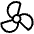 Fan Light Icon from Phosphor Light Set