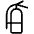 Fire Extinguisher Light Icon from Phosphor Light Set