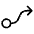 Flow Arrow Light Icon from Phosphor Light Set