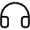 Headphones Light Icon from Phosphor Light Set