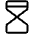 Hourglass High Light Icon from Phosphor Light Set