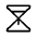 Hourglass Simple Medium Light Icon from Phosphor Light Set