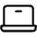 Laptop Light Icon from Phosphor Light Set