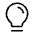 Lightbulb Light Icon from Phosphor Light Set