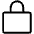 Lock Simple Light icon - Free transparent PNG, SVG. No sign up needed.
