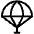 Parachute Light Icon from Phosphor Light Set