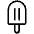 Popsicle Light Icon from Phosphor Light Set | Free Download as SVG Vector and Transparent PNG | Streamline icons