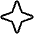 Star Four Light Icon from Phosphor Light Set