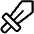 Sword Light Icon from Phosphor Light Set