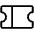 Ticket Light Icon from Phosphor Light Set