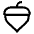 Acorn Icon from Phosphor Regular Set