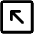 Arrow Square Up Left Icon from Phosphor Regular Set