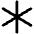 Asterisk Icon from Phosphor Regular Set