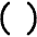 Brackets Round Icon from Phosphor Regular Set