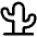 Cactus Icon from Phosphor Regular Set | Free Download as SVG Vector and Transparent PNG | Streamline icons