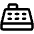 Cash Register Icon from Phosphor Regular Set