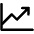 Chart Line Up Icon from Phosphor Regular Set | Free Download as SVG Vector and Transparent PNG | Streamline icons