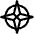Compass Rose Icon from Phosphor Regular Set