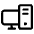 Desktop Tower Icon from Phosphor Regular Set