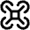 Drone Icon from Phosphor Regular Set