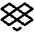 Dropbox Logo Icon from Phosphor Regular Set