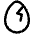 Download free Egg Crack PNG, SVG vector icon from Phosphor Regular set.