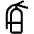 Fire Extinguisher Icon from Phosphor Regular Set