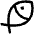 Fish Simple Icon from Phosphor Regular Set