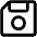 Floppy Disk Back Icon from Phosphor Regular Set